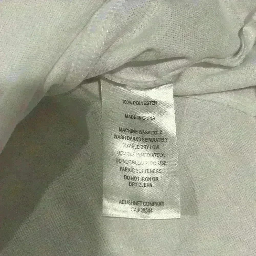 FJ Foot Joy Golf Polo Athletic‎ Fit Shirt White Short Sleeve Mens Size XL - Picture 11 of 11